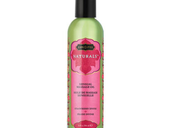 Naturals Massage Oil Strawberry Dreams (8oz)