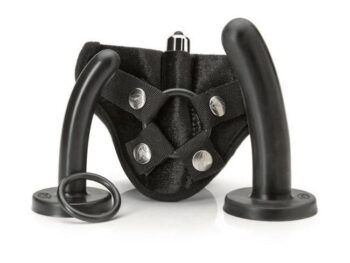 Tantus Silicone Bend Over Beginner Kit Black - Black