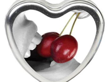 Edible Massage Candle Cherry 4 oz / 113 g