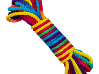 Funfetti Rainbow Bondage Rope