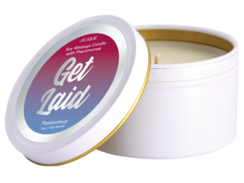 MOOD CANDLES Get Laid - Pheromone Massage Candle Passion Fruit 4oz | 113g