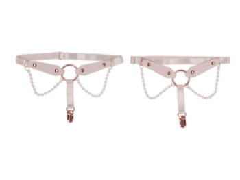 Peaches 'n CreaMe Pearl Garters