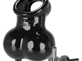 SACKSLING-2 ELECTRO ballsack, 4mm, BLACK