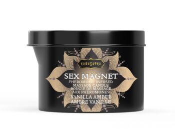Sex Magnet Massage Candle Vanilla Amber (with pour spout) 6 oz/170 g