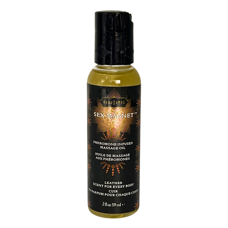 Sex Magnet - Leather Massage Oil 2 fl oz/59 ml