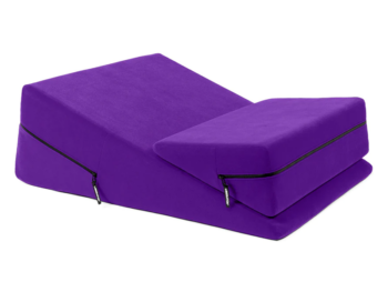 Wedge/Ramp Combo Purple Microfiber