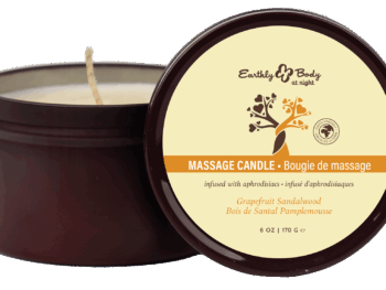 Earthly Body at Night Candle Aphrodisiac Collection Grapefruit Sandalwood 6oz