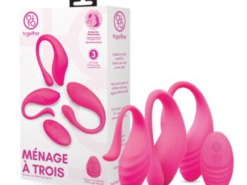 MENAGE A TROIS REMOTE CONTROL ORGY EGG SET