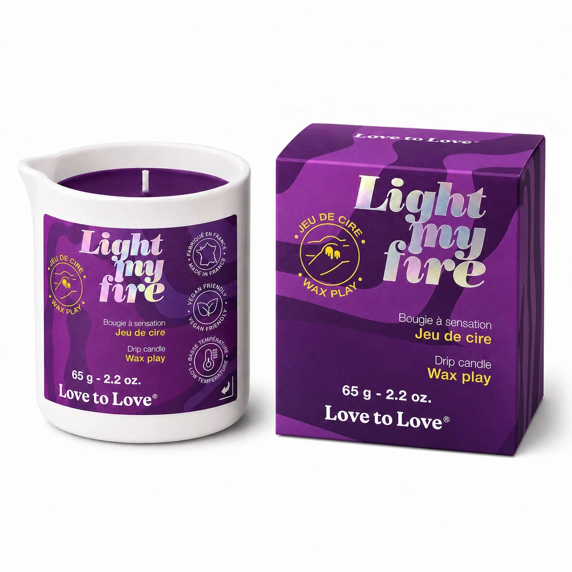 Light My Fire - Drip Candle - Wax Play 65g / 2.2oz