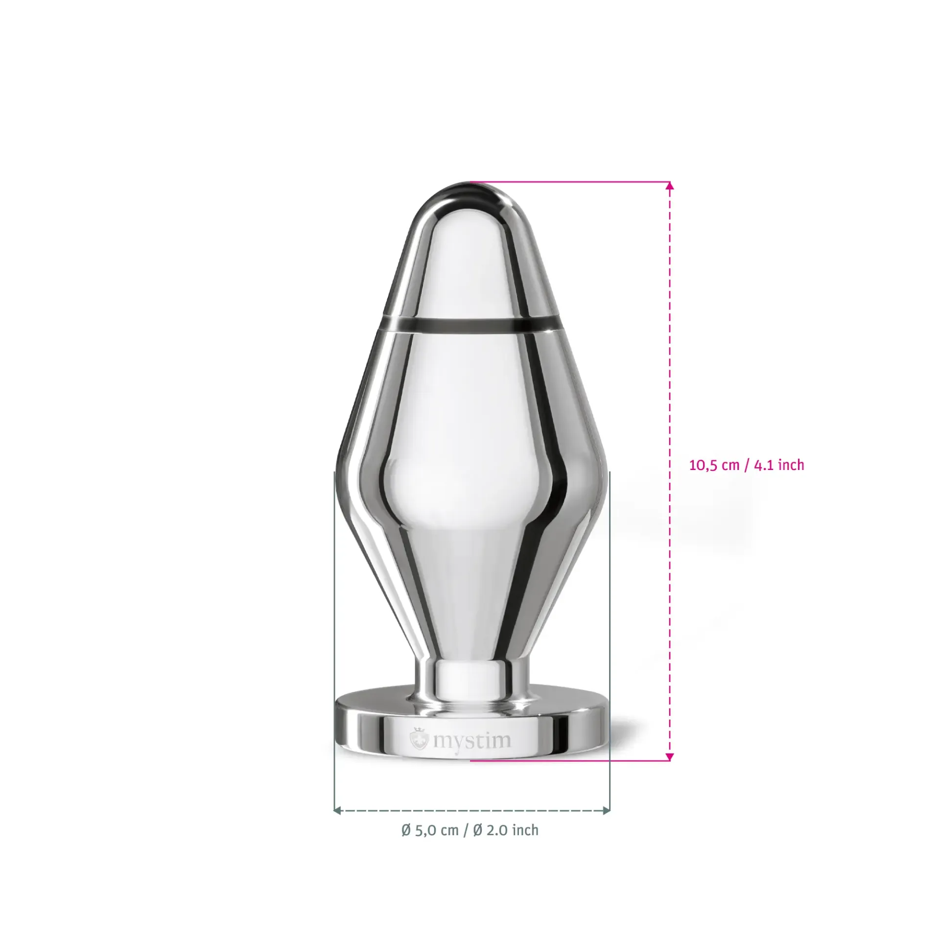 John Buttplug L, (Mystim Roundplug) - Image 3
