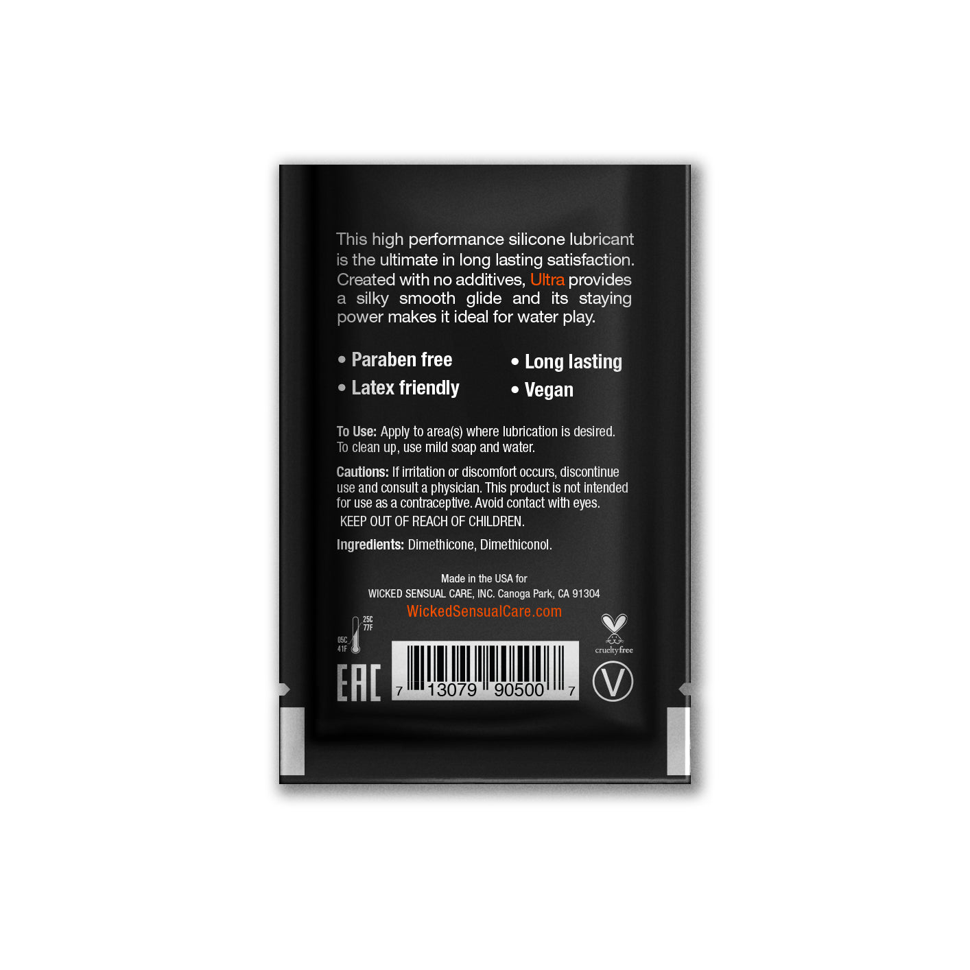 Ultra Lube- Silicone Sachet - Image 2
