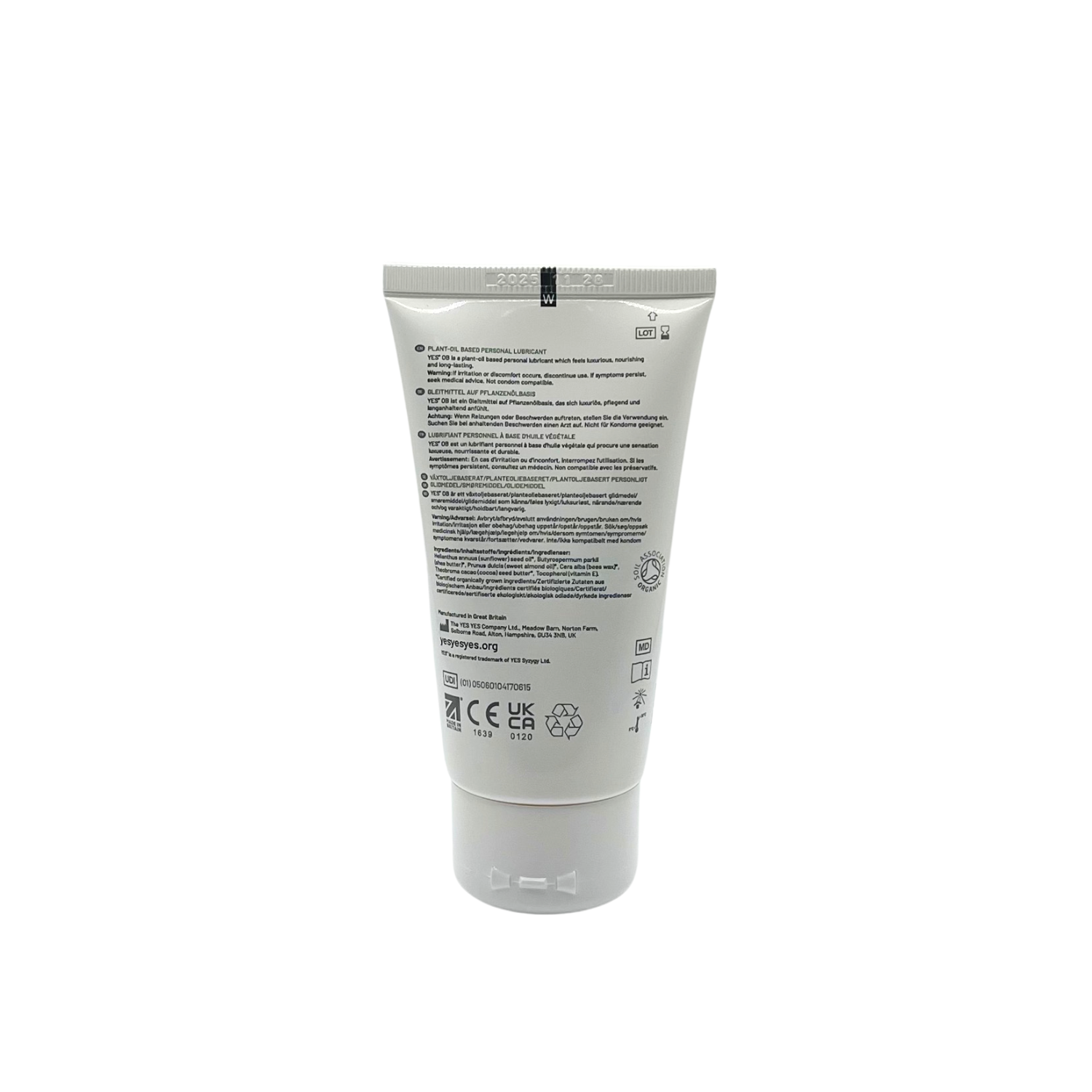 OB Oil Based Organic Lubricant 80ml - Image 3