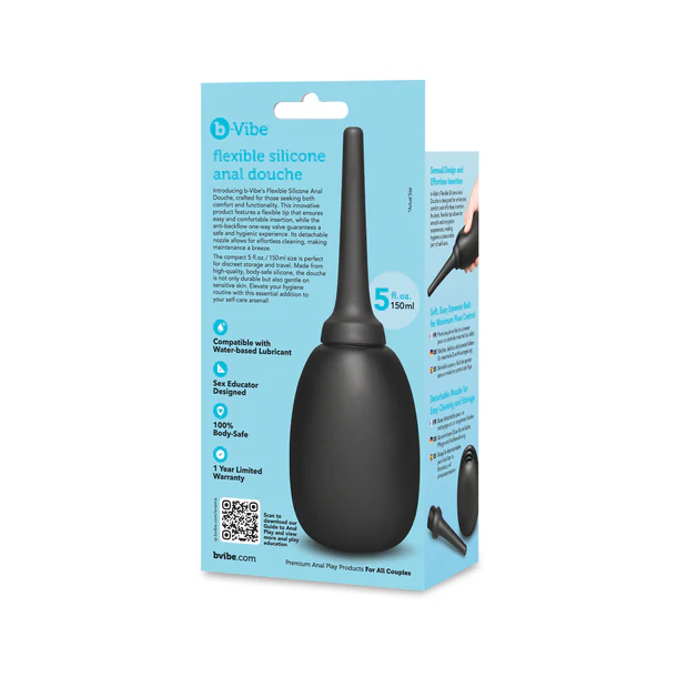 Flexible Silicone Anal Douche - Image 9