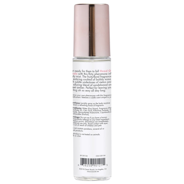 HEAD OVER HEELS Fragrance Body Mist with Pheromones - Fruity - Floral 3.5oz | 103mL - Image 3