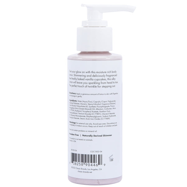 GLOW Pink Shimmer Lotion - Pink 4oz | 118mL - Image 2