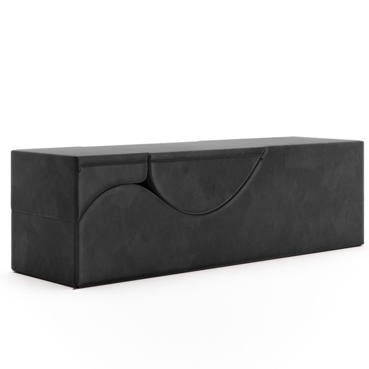 Aria XL Flip Chaise Wide Convertible XL Sex Chair and Bed Bench 22 Inch