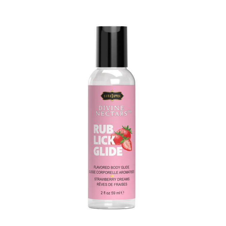 Divine Nectars Flavored Body Glide Strawberry Dreams