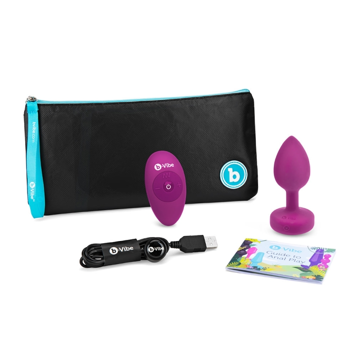 Vibrating Jewel Plug S/M - Image 5