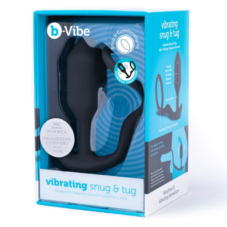 Vibrating Snug & Tug Black - Image 2