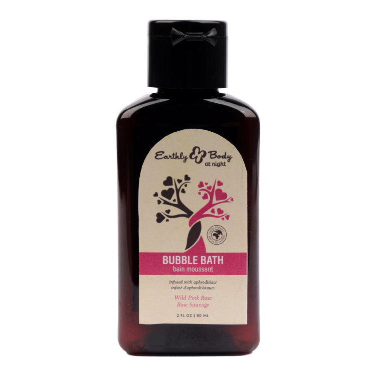 HEMP SEED at Night Bubble Bath Wild Pink Rose