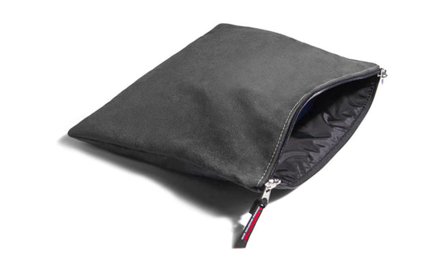 Zappa Toy Bag Grey Microsuede - Image 2